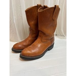 Mens Pull On Red Wing Leather Boots
